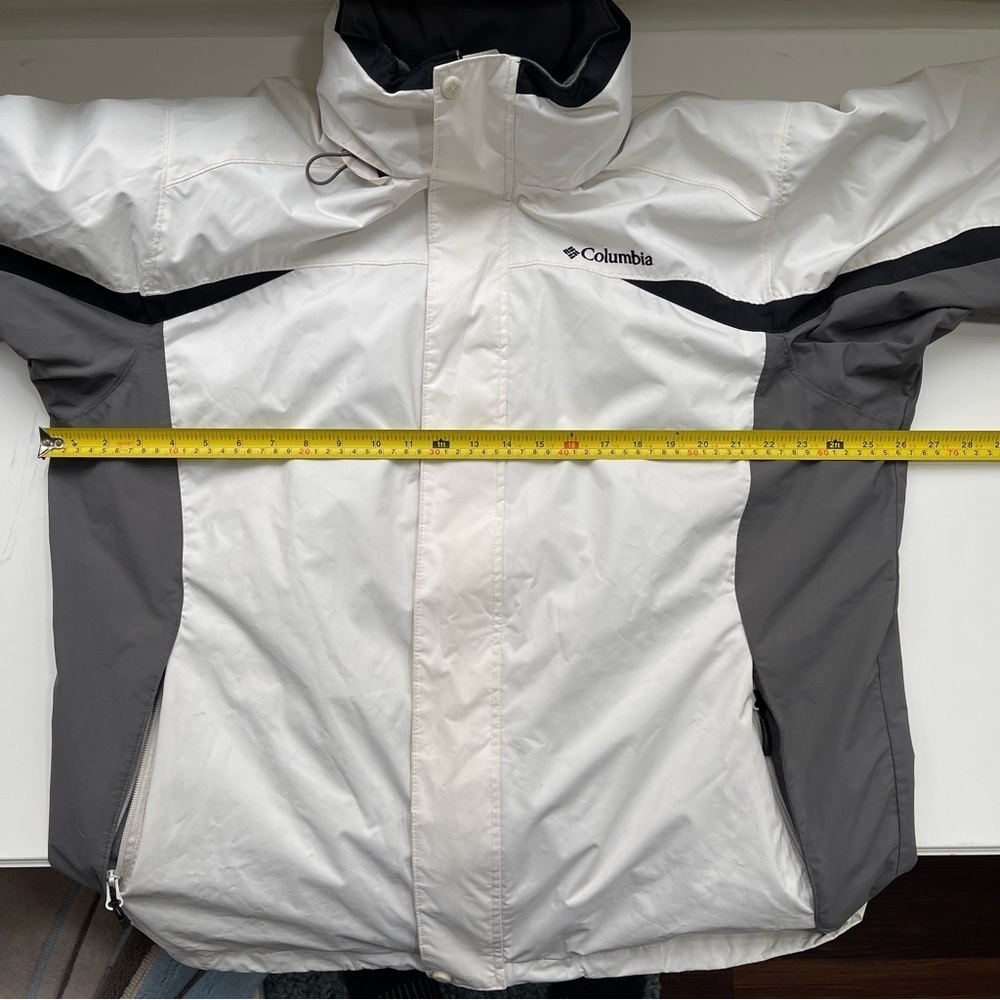 Columbia Removable Fleece Lining Omni-Shield Ski Snowboard Jacket Oversized L - Picture 13 of 16